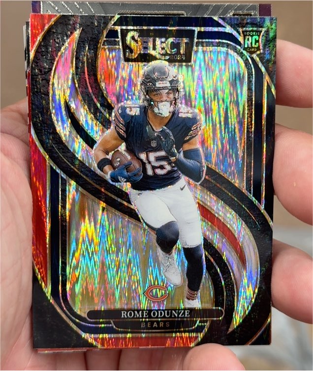 2024 Panini Select Premier Level #136 Rome Odunze — front