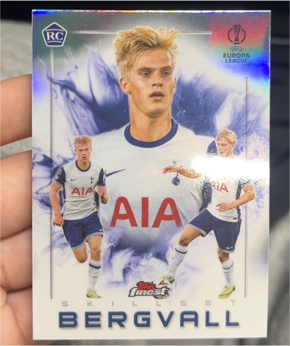 2024-25 Topps Finest UEFA Club Competitions #SK-9 Lucas Bergvall — front