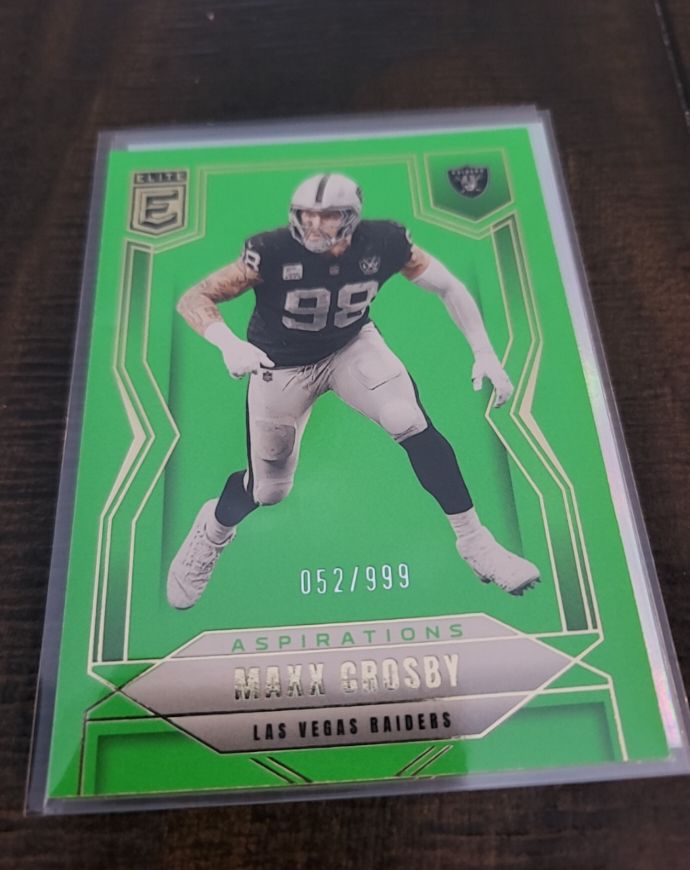 2025 Donruss Elite #052 Maxx Crosby — front