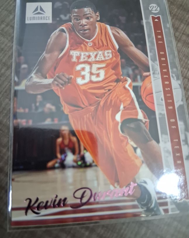 2022 Panini Chronicles Luminance Draft Picks #47 Kevin Durant — front