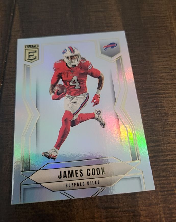 2025 Panini Donruss Elite #19 James Cook — front