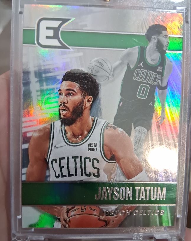 2021-22 Panini Chronicles Essentials #301 Jayson Tatum — front