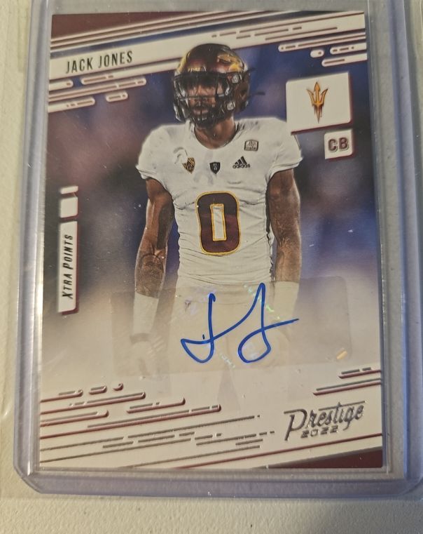 2022 Panini Chronicles Draft Picks Prestige Xtra Points #PX-JJO Jack Jones — front
