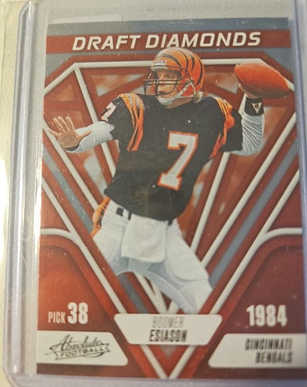 2023 Panini Absolute Draft Diamonds #DD-18 Boomer Esiason — front