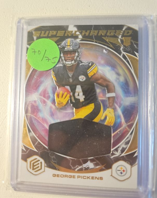 2022 Panini Elements Supercharged #SC-14 George Pickens — front