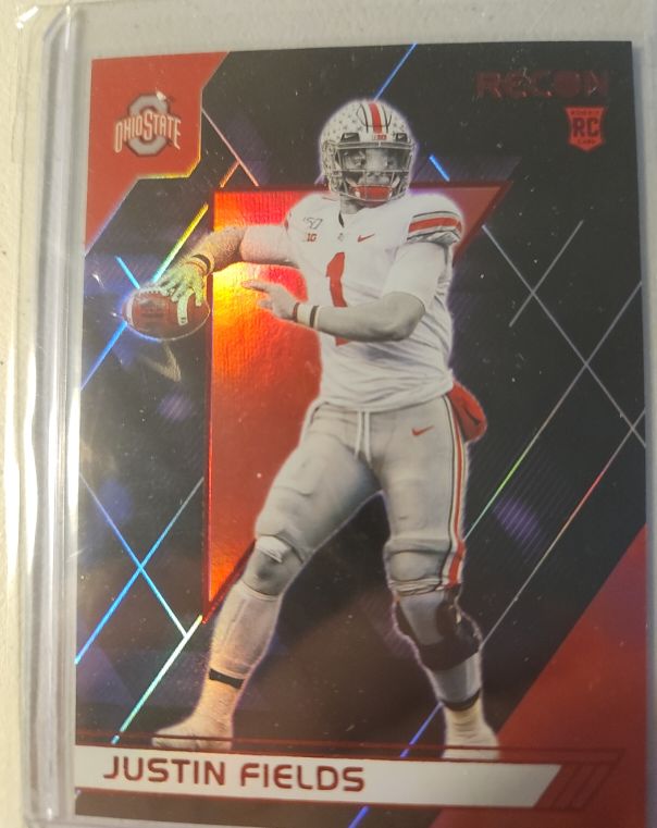 2021 Panini Chronicles Recon Draft Picks #133 Justin Fields — front