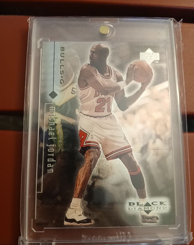 1998 Upper Deck Black Diamond #10 Michael Jordan — front