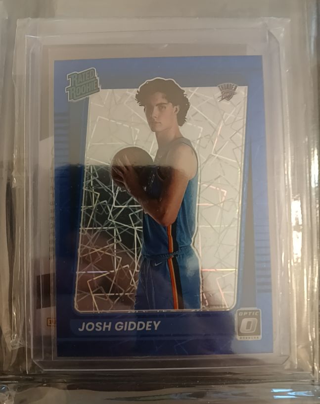 2021-22 Panini Donruss Optic #152 Josh Giddey — front