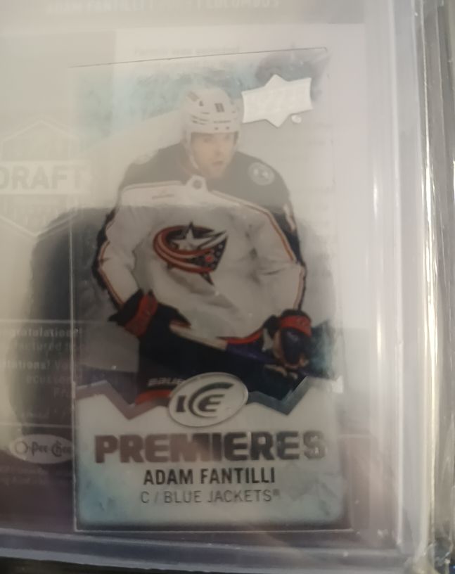 2023-24 Upper Deck Ice Ice Premieres Minis #MI45 Adam Fantilli — front