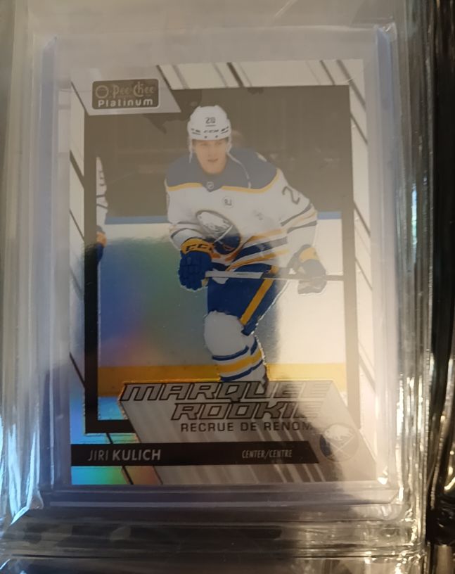 2023-24 O-Pee-Chee Platinum #261 Jiri Kulich Marquee Rookie — front