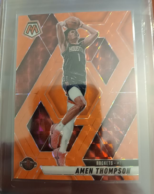 2024-25 Panini Mosaic #1 Amen Thompson — front