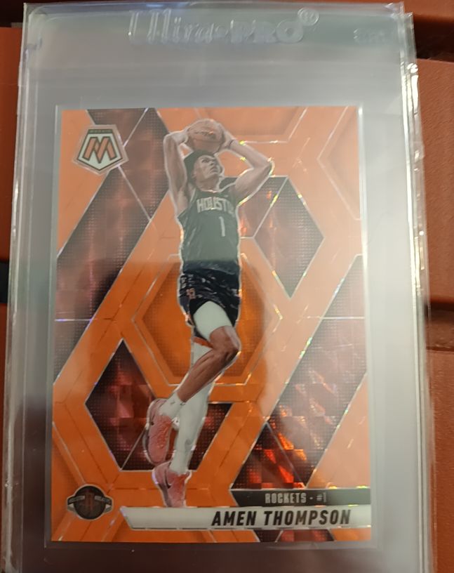 2024-25 Panini Mosaic #10 Amen Thompson — front