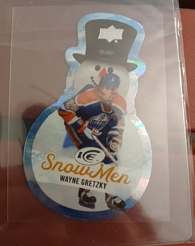 2023-24 Upper Deck Ice Snow Men #SM-41 Wayne Gretzky — front