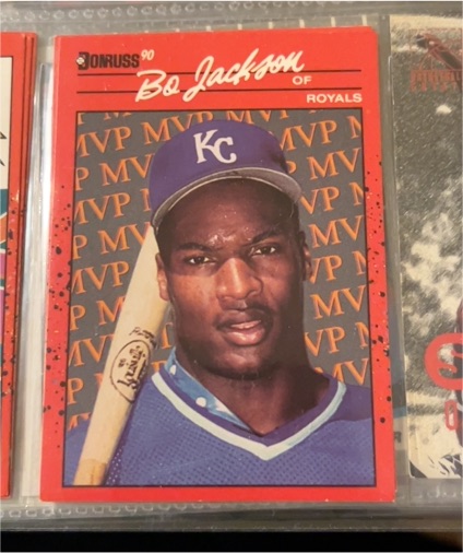 1990 Donruss #BC-1 Bo Jackson — front