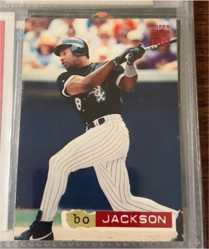 1994 Topps Stadium Club #167 Bo Jackson — front