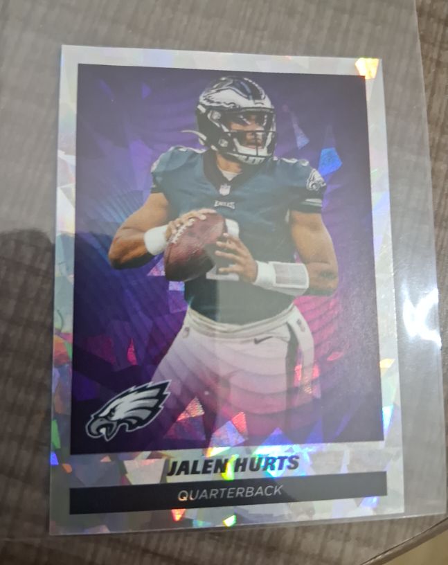 2021 Panini Sticker & Card Collection #328 Jalen Hurts — front