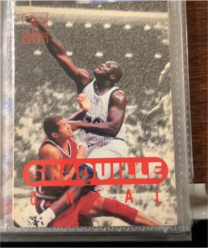 1996 Score Board Rookies #91 Shaquille O'Neal — front
