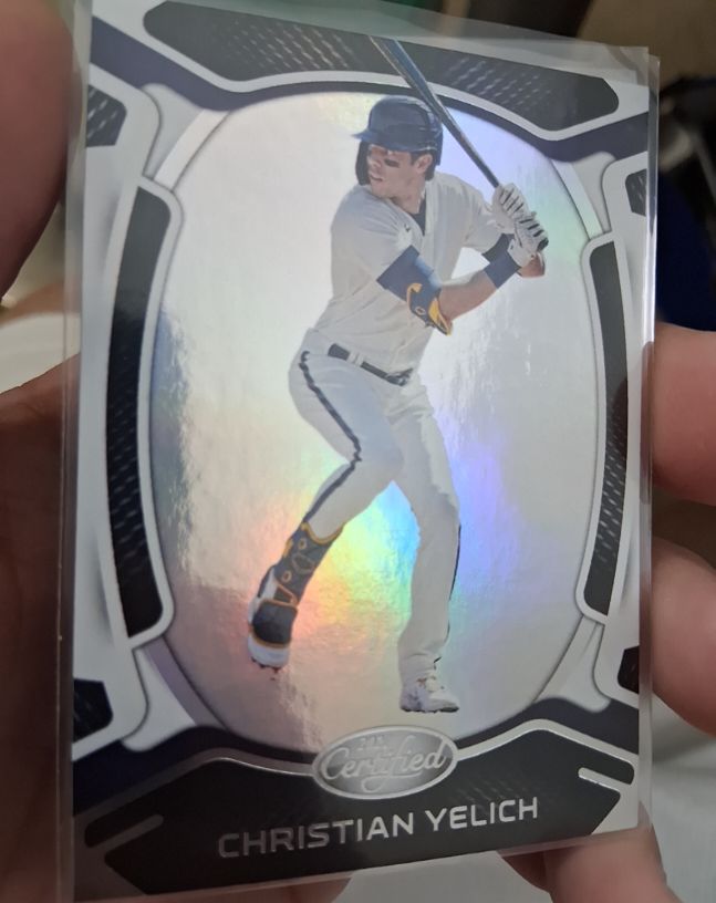 2021 Panini Chronicles Certified #13 Christian Yelich — front