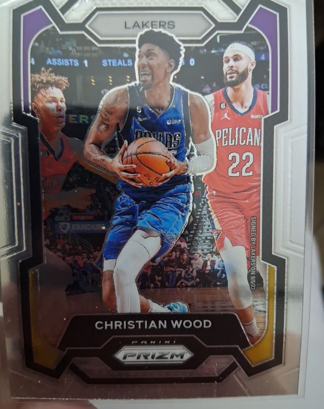 2023-24 Panini Prizm #245 Christian Wood — front