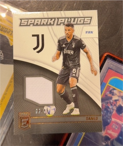 2022-23 Panini Donruss Elite FIFA Soccer Spark Plugs SP-3 Danilo — front