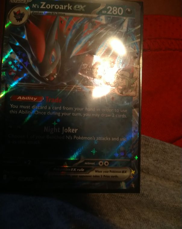 N's Zoroark ex 098/159 Sv09: Journey Together — front