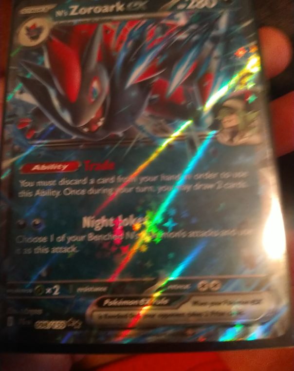 N's Zoroark ex 098/159 Journey Together — front