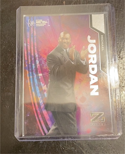 2024 Skybox Metal Universe Champions #Z-23 Michael Jordan — front