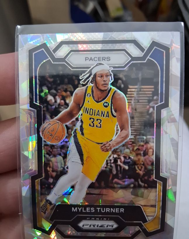 2023-24 Panini Prizm #34 Myles Turner — front