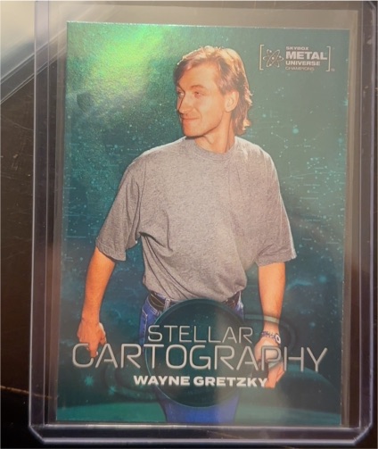 2024 SkyBox Metal Universe Champions #104 Wayne Gretzky Stellar Cartography — front