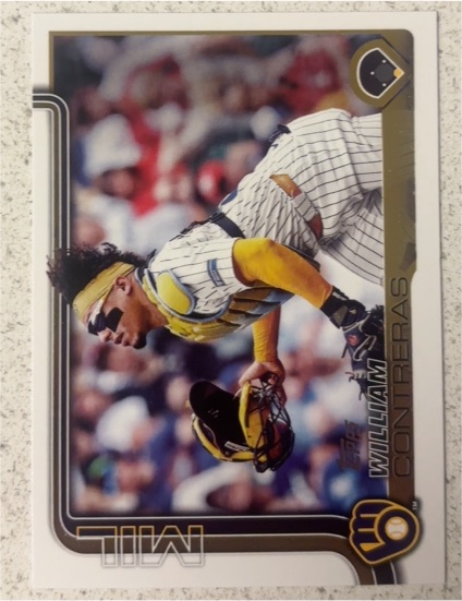 2025 Topps Series 2 #433 William Contreras — front