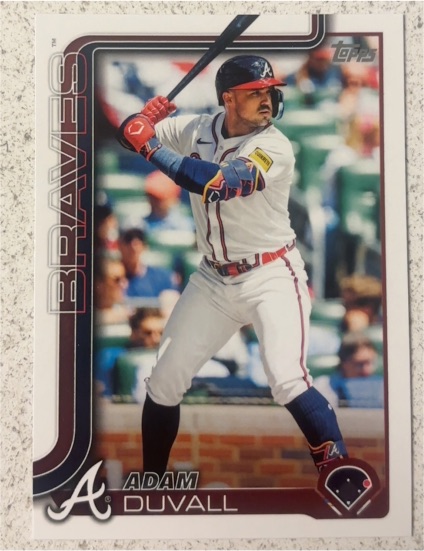 2025 Topps #654 Adam Duvall — front