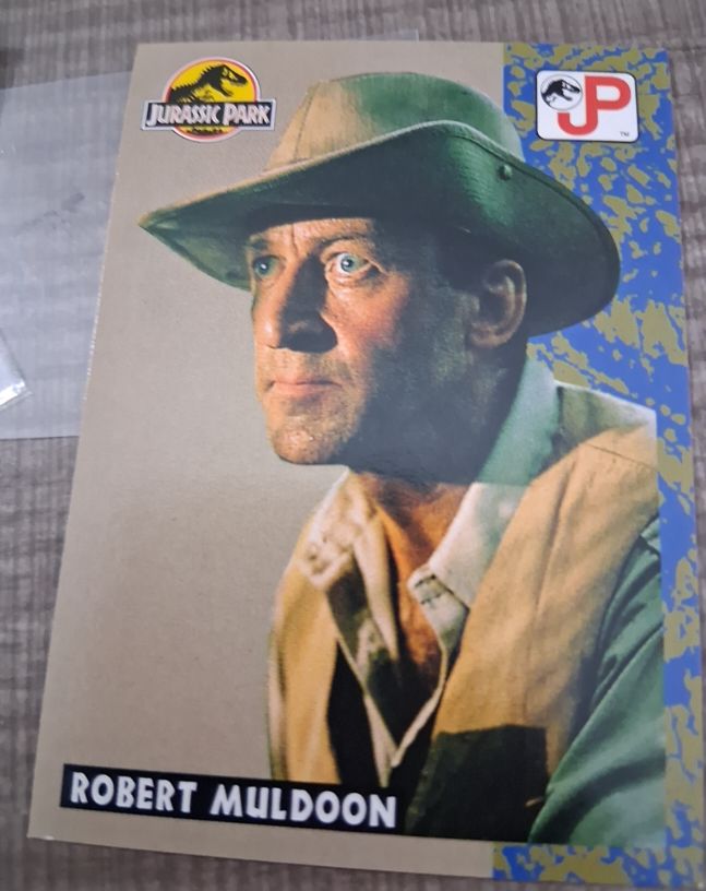 1993 Topps Jurassic Park #17 Robert Muldoon — front