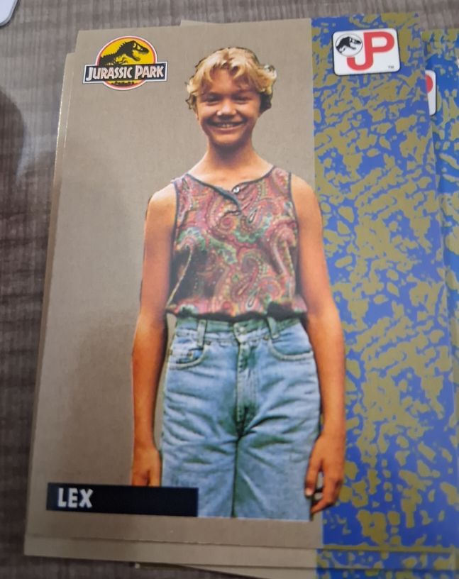 1993 Topps Jurassic Park #15 Lex — front