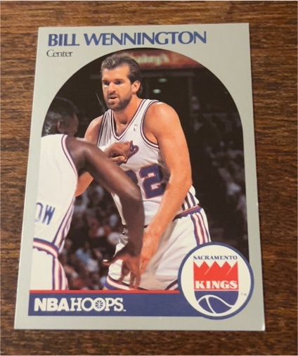 1990-91 NBA Hoops #431 Bill Wennington — front