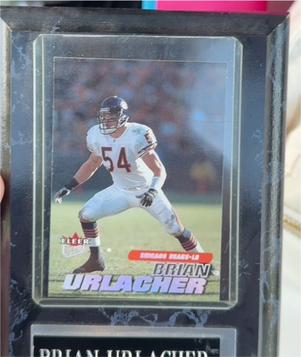 2001 Fleer Ultra #133 Brian Urlacher — front