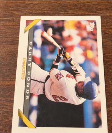 1993 Topps #2 Barry Bonds — front