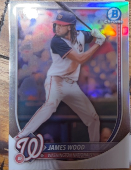 2025 Bowman Chrome #29 James Wood — front