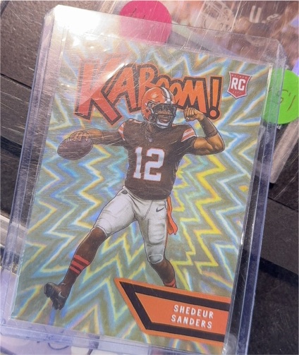 2022 Panini Kaboom! #Shedeur Sanders RC — front