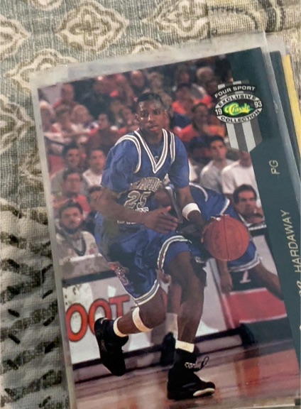 1993 Classic Four Sport #21 Anfernee Hardaway — front
