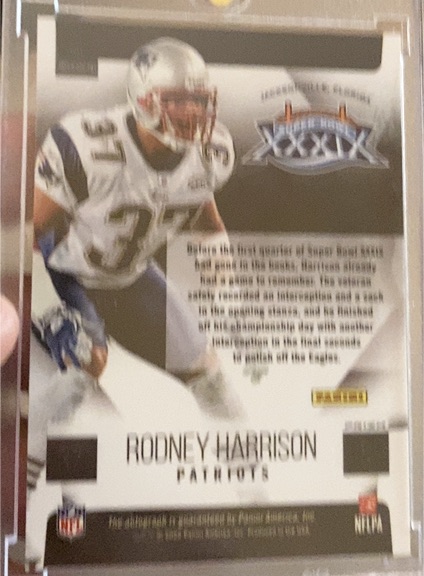 2002 Donruss Elite #231 Rodney Harrison — front