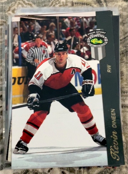 1993 Classic McDonald's Four Sport #13 Kevin Dineen — front