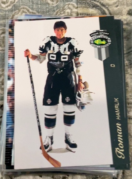 1993 Classic/McDonald's Four Sport #15 Roman Hamrlik — front