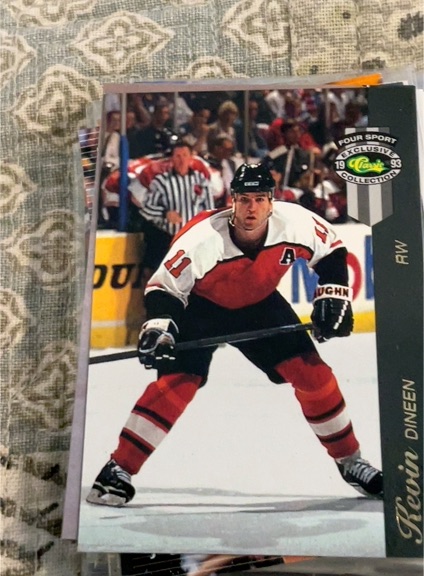 1993 Classic Four Sport #13 Kevin Dineen — front