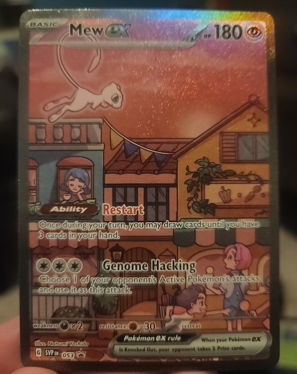 2023 Pokémon Scarlet & Violet #053 Mew EX — front