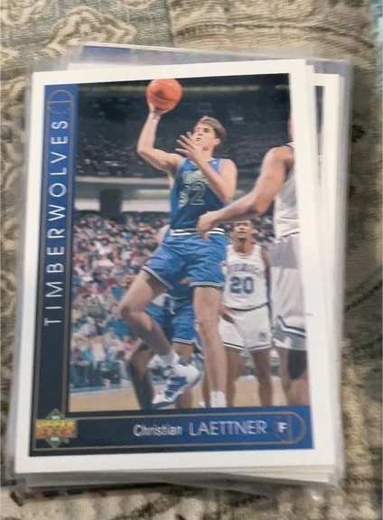1993-94 Upper Deck #294 Christian Laettner — front
