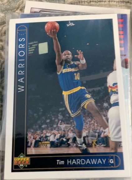 1993-94 Upper Deck #323 Tim Hardaway — front
