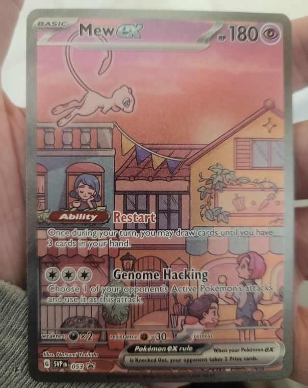2023 Pokémon Scarlet & Violet #053 Mew EX — front