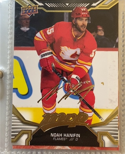 2022-23 Upper Deck MVP Silver Script #77 Noah Hanifin — front