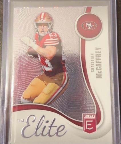 2025 Panini Donruss Elite The Elite #11 Christian McCaffrey — front