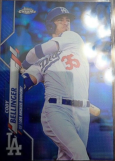 2020 Topps Chrome #77 Cody Bellinger — front
